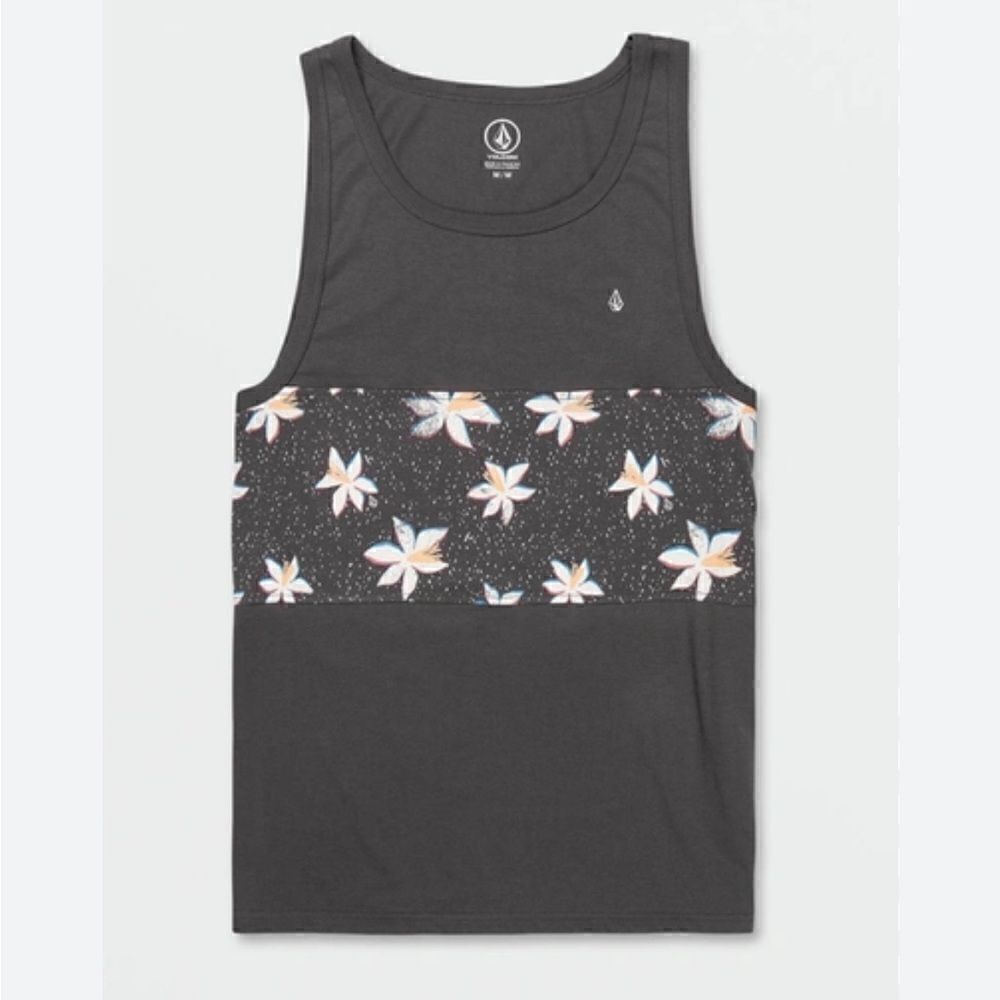 VOLCOM Asphalt Black Summerside Tank - S